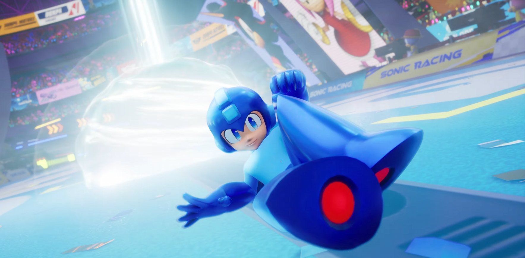 Mega Man rejoint Sonic Racing: Crossworlds et nous avons la première bande-annonce pour le prouver.