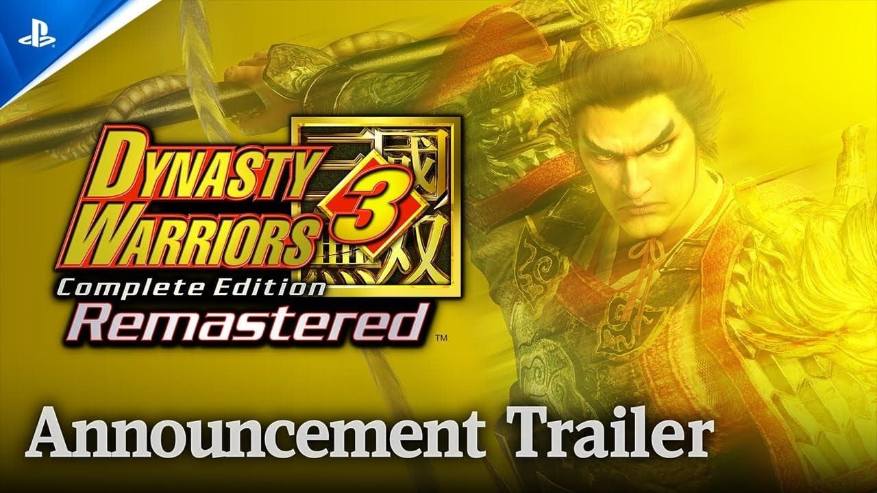 Dynasty Warriors 3: Complete Edition Remastered - Announcement Trailer | PS5 Games