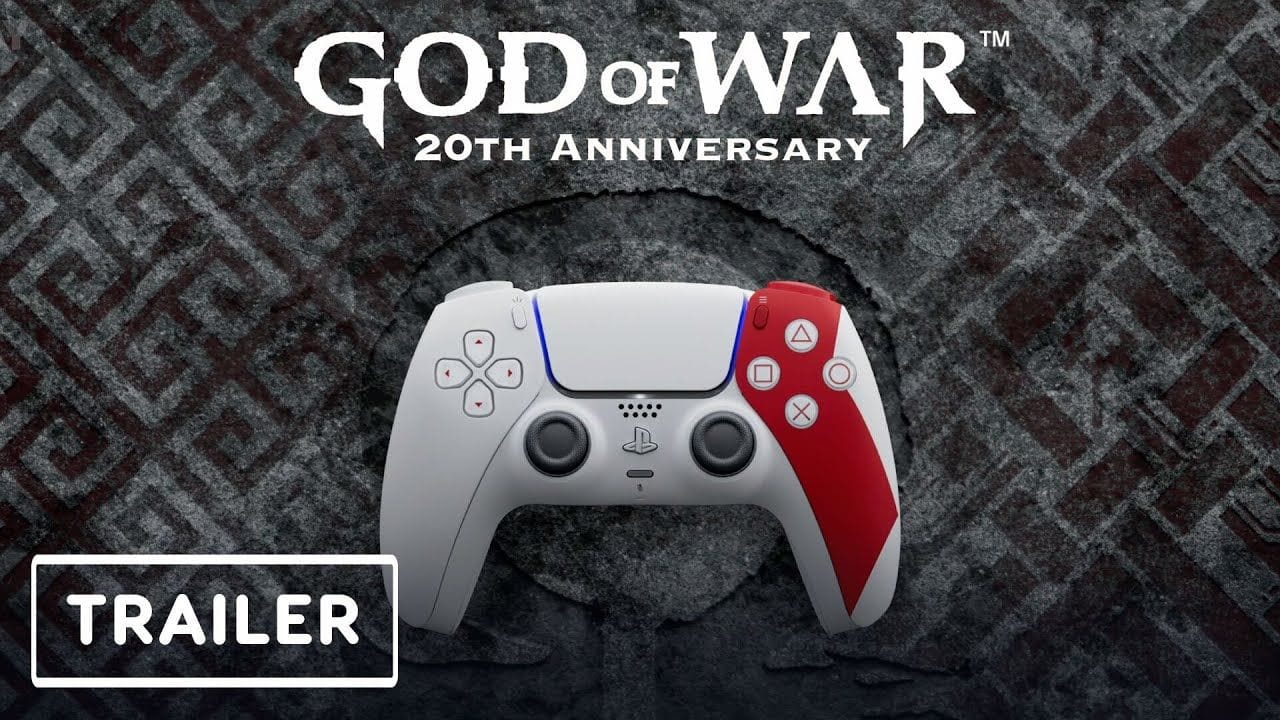 God of War 20th Anniversary - Limited Edition DualSense Wireless Controller | State of Play 2025