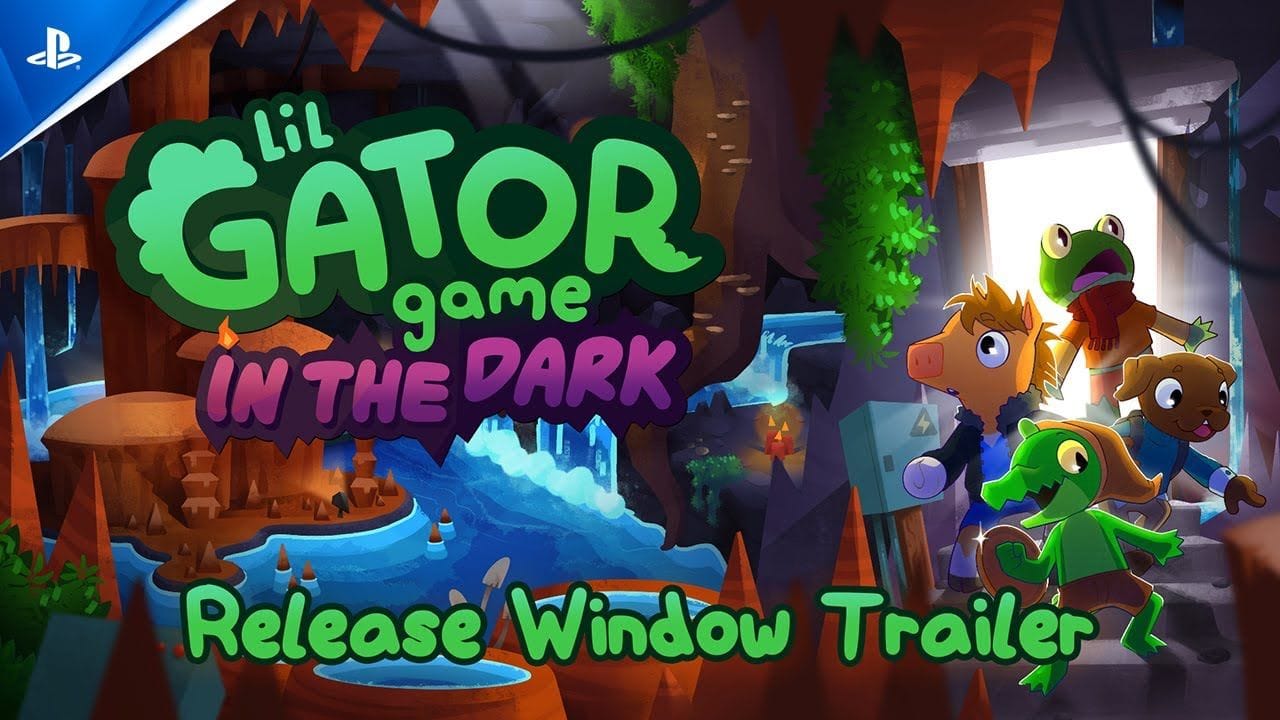 Lil Gator Game - In the Dark DLC Release Window Trailer | PS5 & PS4 Games