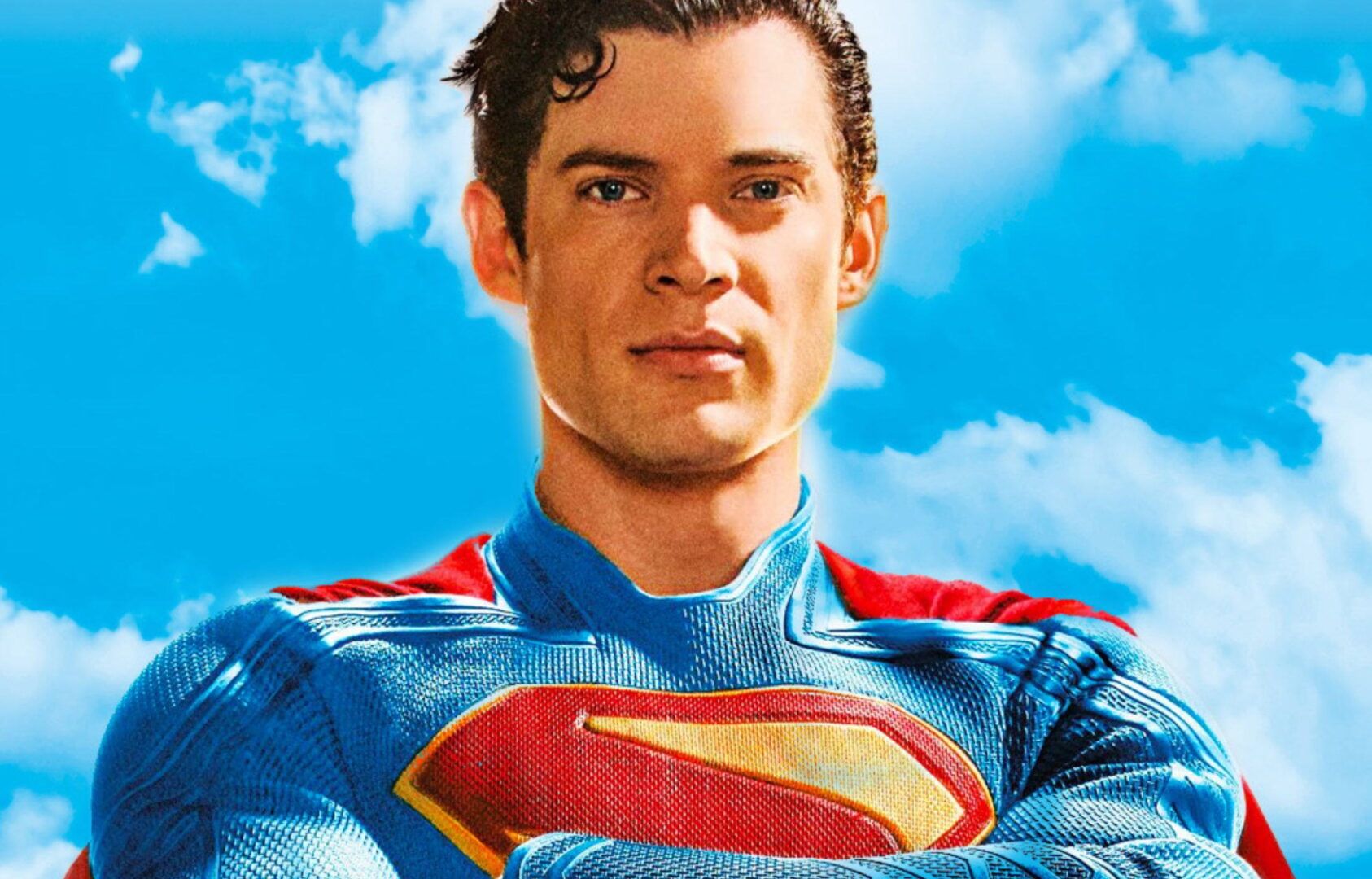 Voici Superman qui n'est pas du tout super dans la bobine de gags du film.