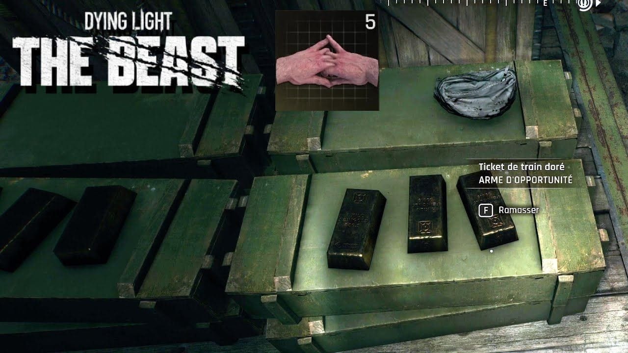 OÙ TROUVER MAIN DE GLOVA Consommable légendaire  - DYING LIGHT THE BEAST