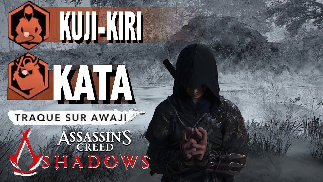 TOUS LES KUJI-KIRI & KATA x2 ÎLE D'AWAJI - ASSASSIN'S CREED SHADOWS
