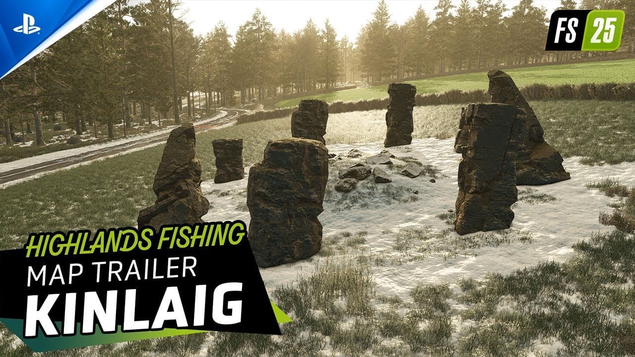 Farming Simulator 25 - Highlands Fishing Map Trailer | PS5 Games