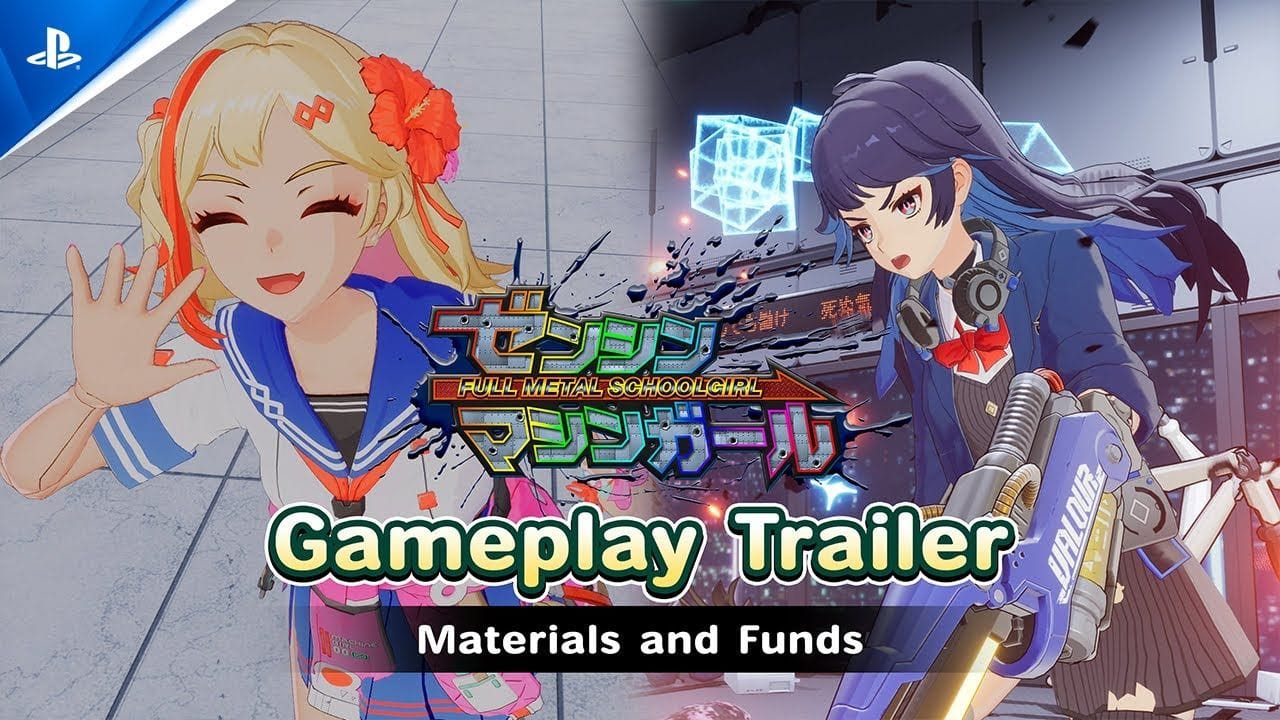 Full Metal Schoolgirl - Materials and Funds Gameplay Trailer | PS5 Games