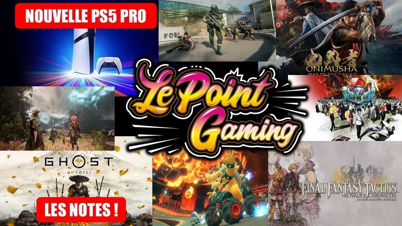 ACTU GAMING (26/9): PS5 PRO, GHOST OF YOTEI, BLACK OPS 7, ONIMUSHA, FF TACTICS, PERSONA, XBOX ...