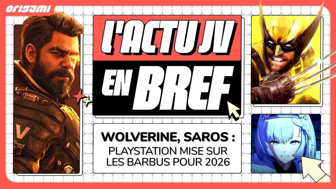 Wolverine et Saros chez Sony / Zero Parades en approche / Professeur Layton décalé 📰 L'Actu JV