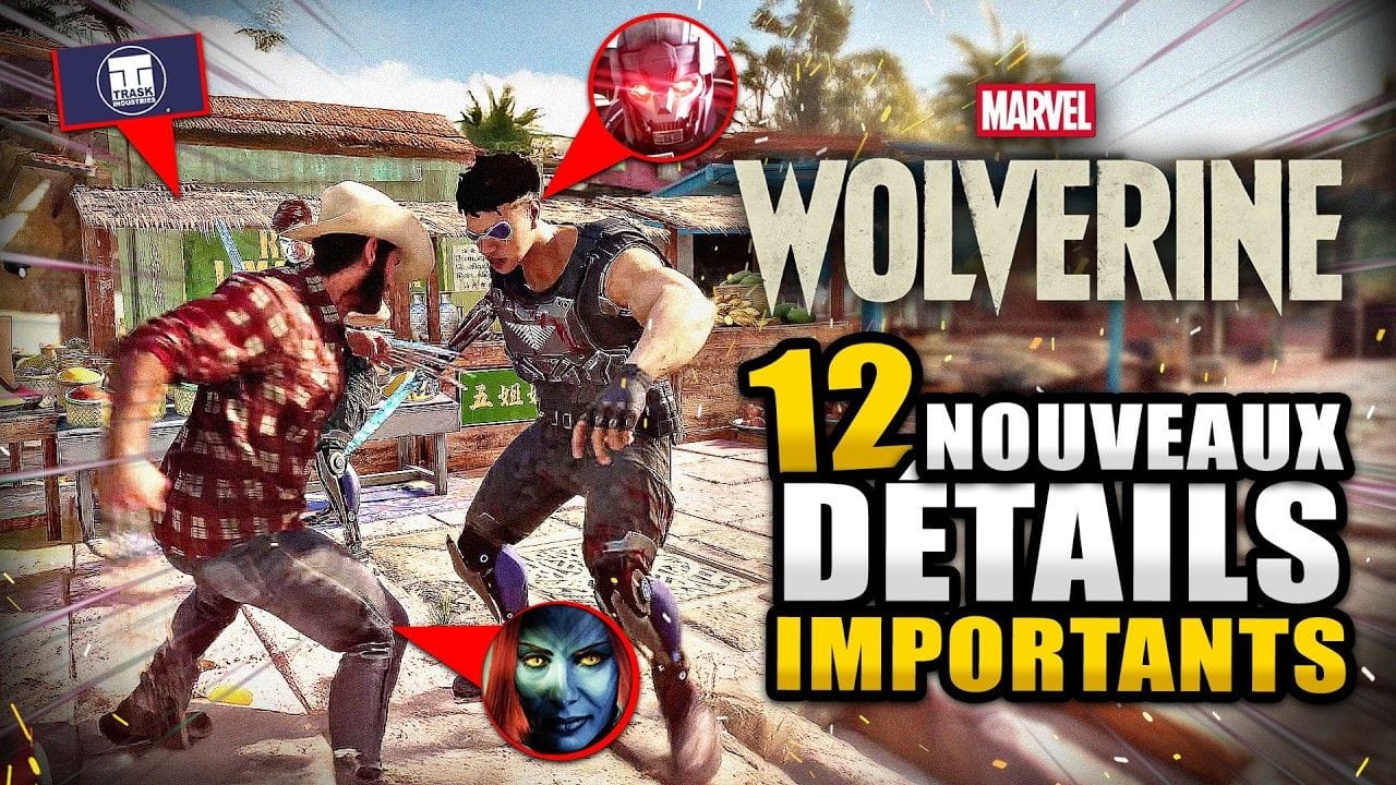 Marvel's Wolverine : Tous les Secrets IMPORTANTS Cachés dans le Trailer (Lieux, Boss,...)