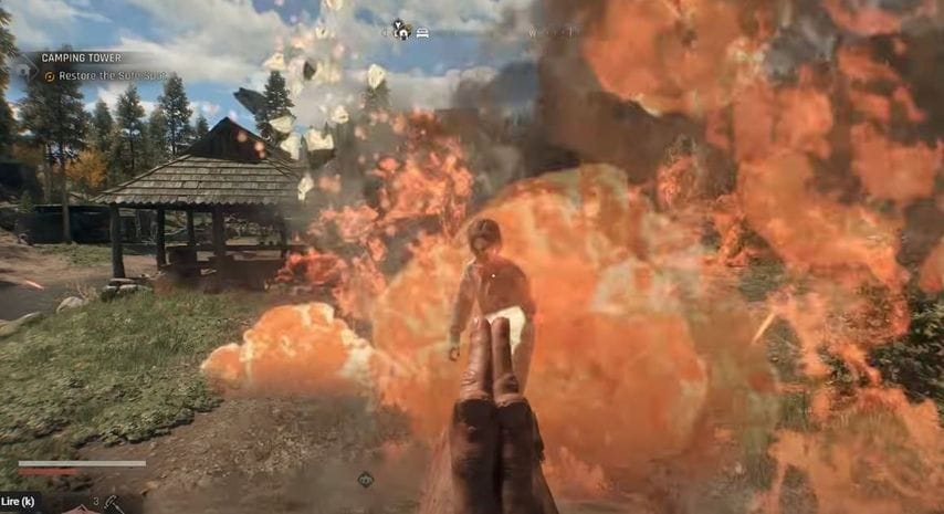 Dying Light The Beast : une arme magique se cache derrière la voie 9¾ et des blocs Minecraft