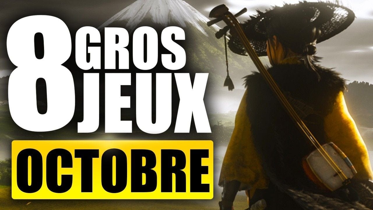 8 GROS JEUX qui débarquent en OCTOBRE 2025 ! (Ça va être ÉNORME)