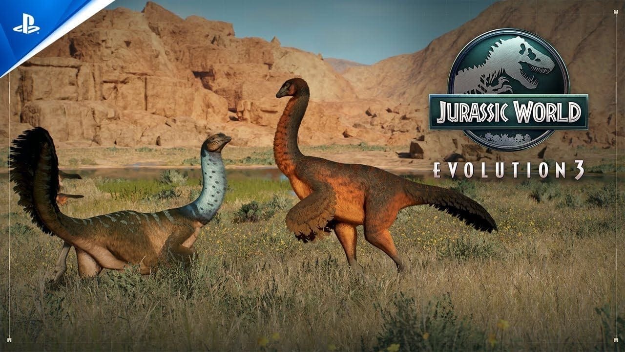 Jurassic World Evolution 3 - Ornithomimus Dinosaur Showcase | PS5 Games