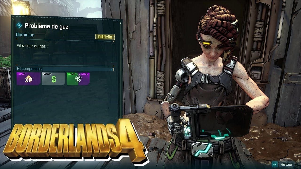 BORDERLANDS 4 - PROBLÈME DE GAZ & UN PROBLÈME VISQUEUX /  Mission Secondaire