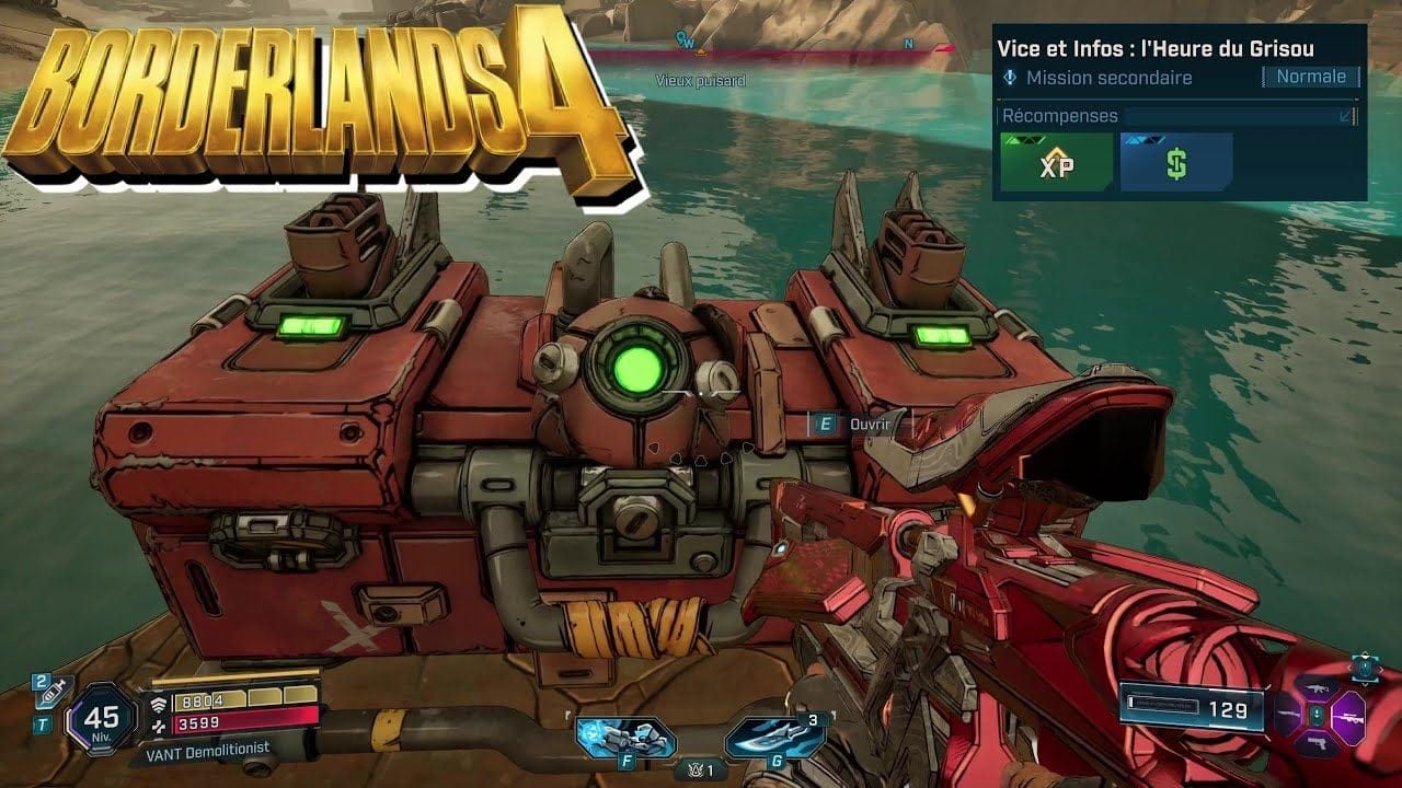 BORDERLANDS 4 - VICE ET INFOS : L'HEURE DU GRISOU / Mission Secondaire