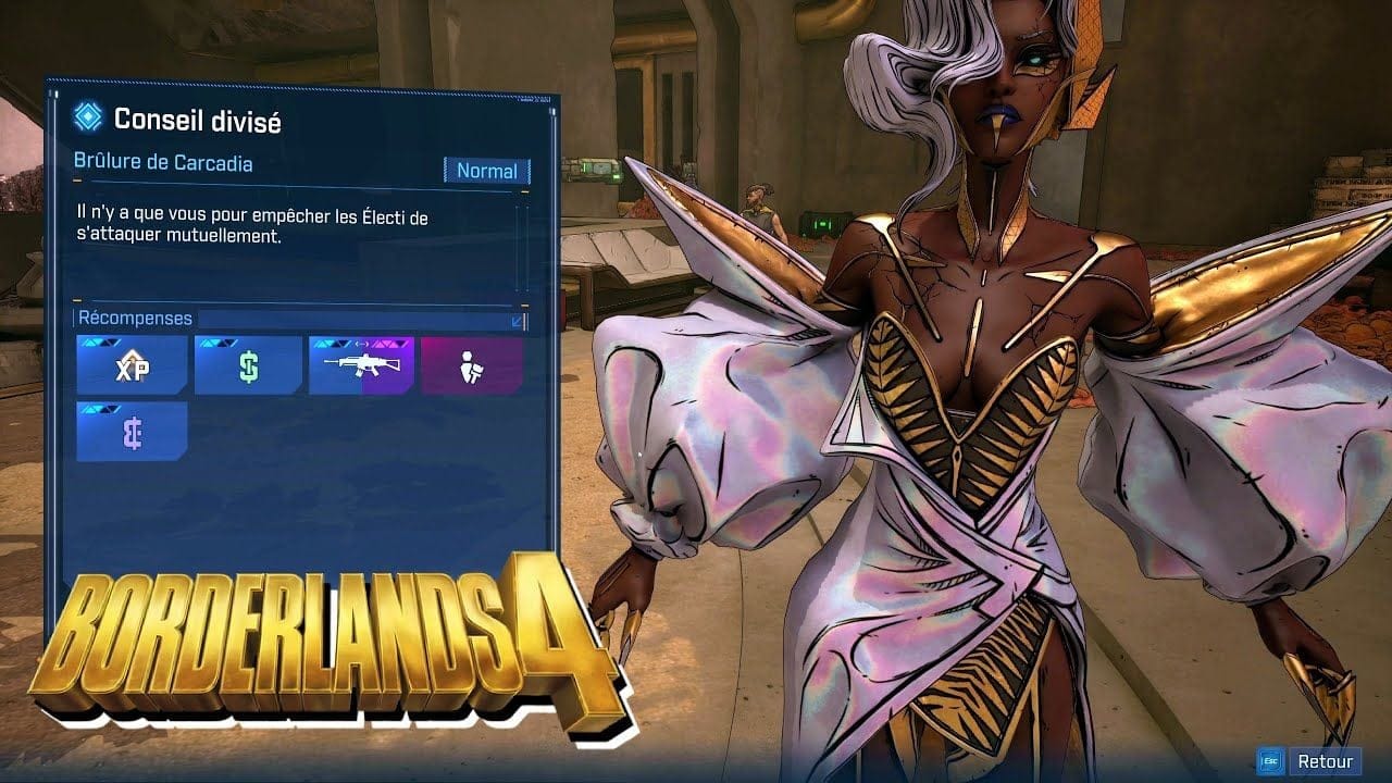 BORDERLANDS 4 - CONSEIL DIVISÉ  / Mission de Faction