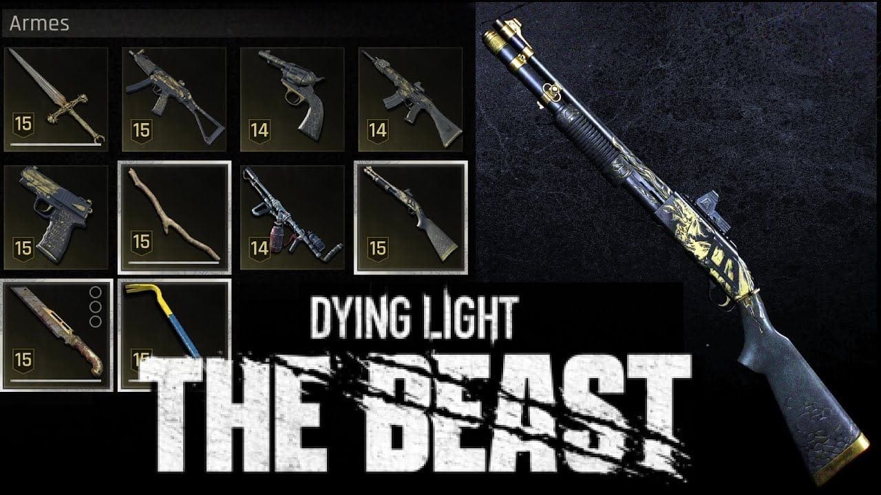 TOUS LES PLANS & ARMES LÉGENDAIRE OÙ LES TROUVER- DYING LIGHT THE BEAST