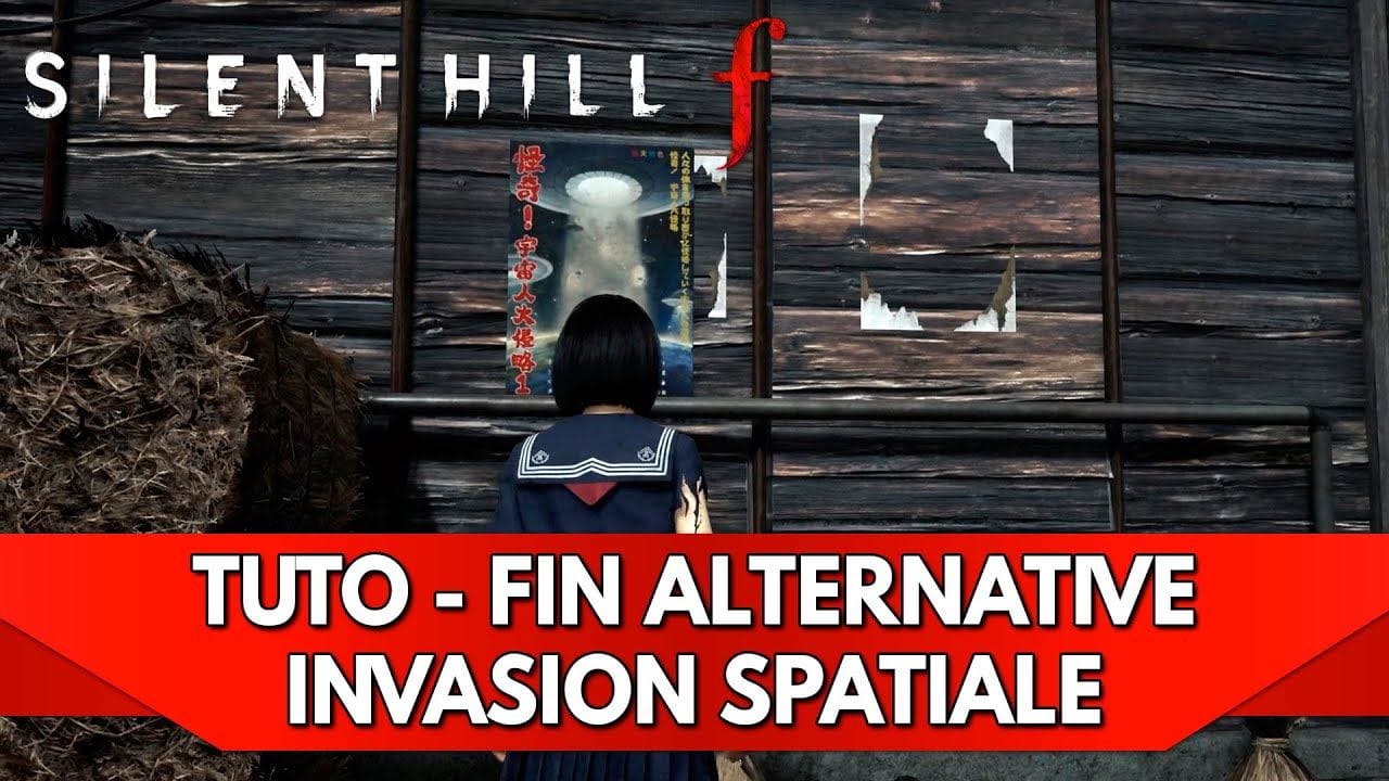Silent Hill f Tuto FR : 5ème Fin Invasion Spatiale + Cinématique