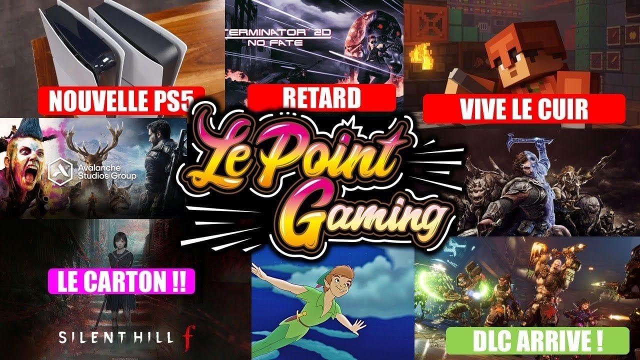 ACTU GAMING (1/10): Nouvelle PS5, Silent Hill F, Minecraft, Seigneur des anneaux, Terminator, etc...