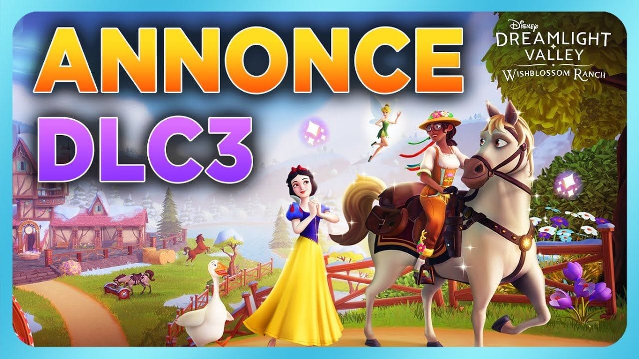 ANNONCES DLC3 DDV : WISHBLOSSOM RANCH ! 🐎✨🌸