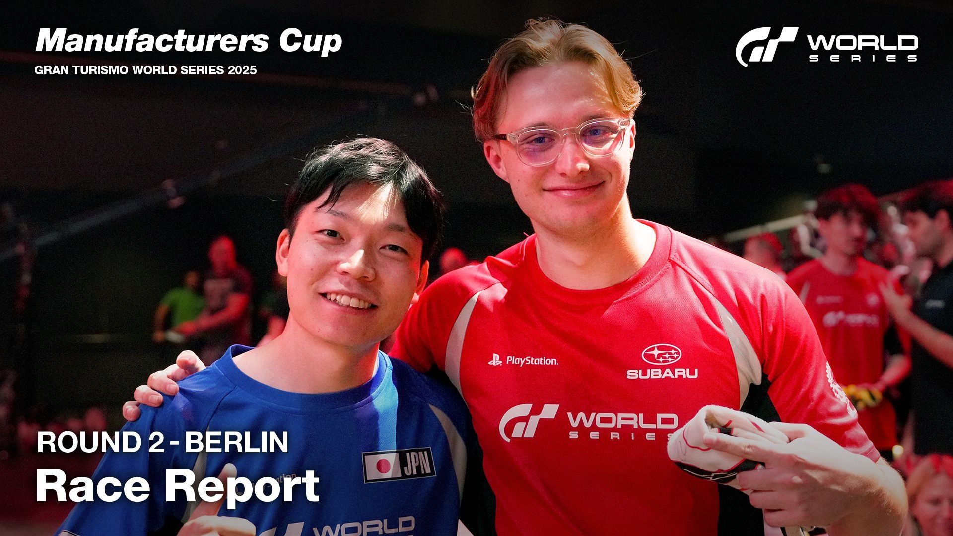 Stratégie et rebondissements dans la manche 2 des Gran Turismo World Series pour la Manufacturers Cup à Berlin - Rapports de course - Gran Turismo 7 - gran-turismo.com