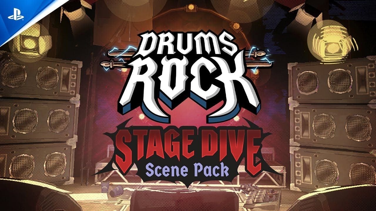 Drums Rock - Stage Dive Scene Pack Trailer | PS VR2 Games