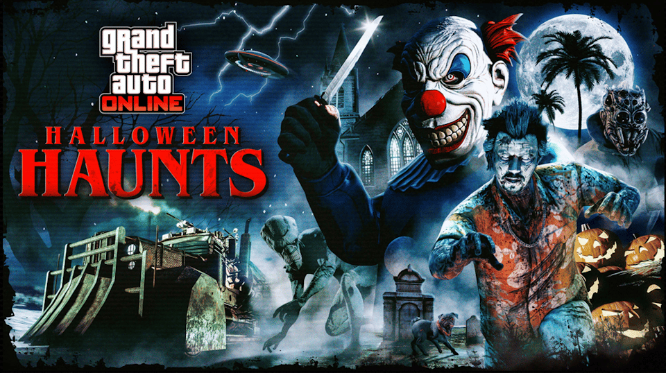 GEEKNPLAY - GTA Online - Zombies et tueurs en série s'invitent à l'approche d'Halloween