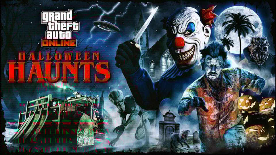 GEEKNPLAY - GTA Online - Zombies et tueurs en série s'invitent à l'approche d'Halloween