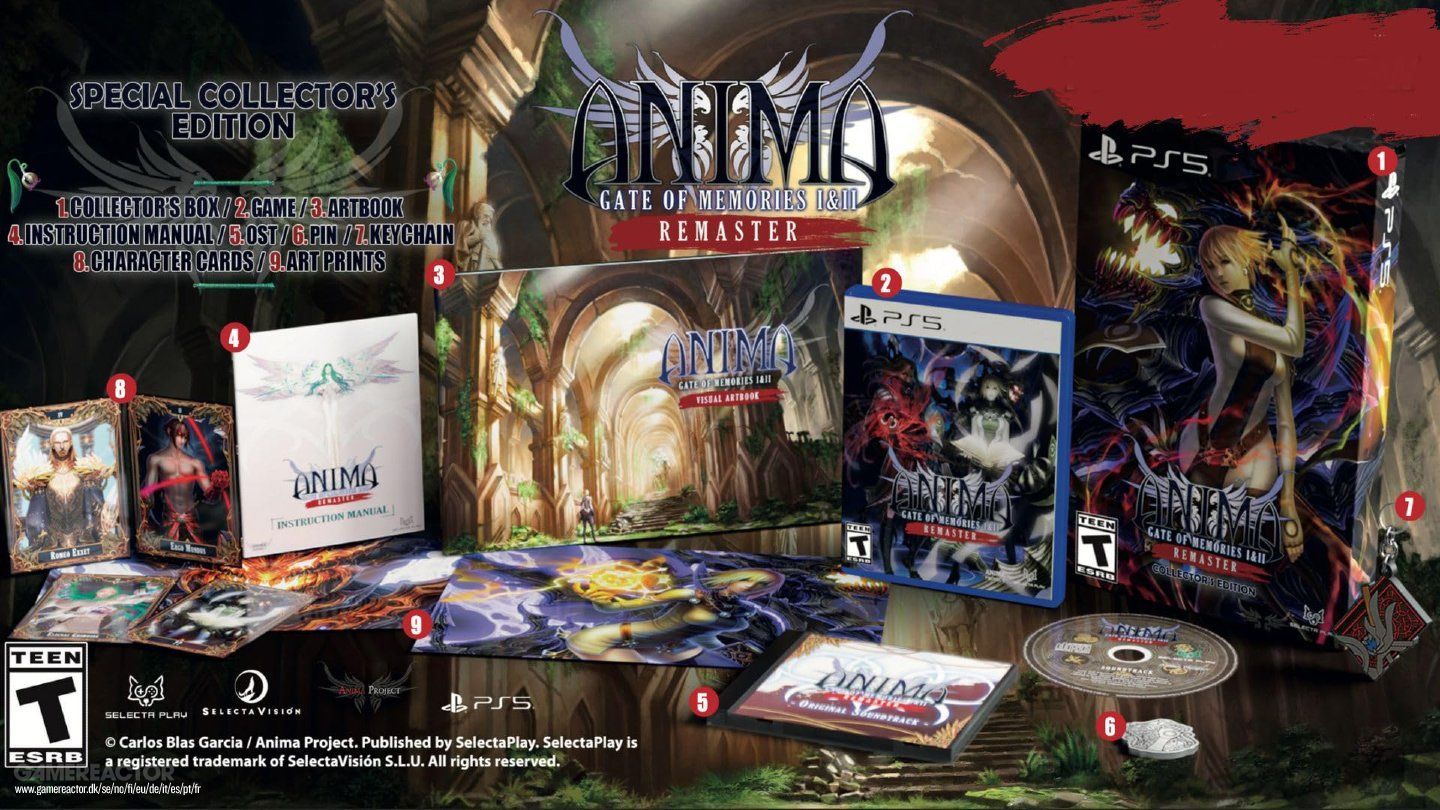 Anima Gate of Memories: I&II Remaster lancement le 7 novembre