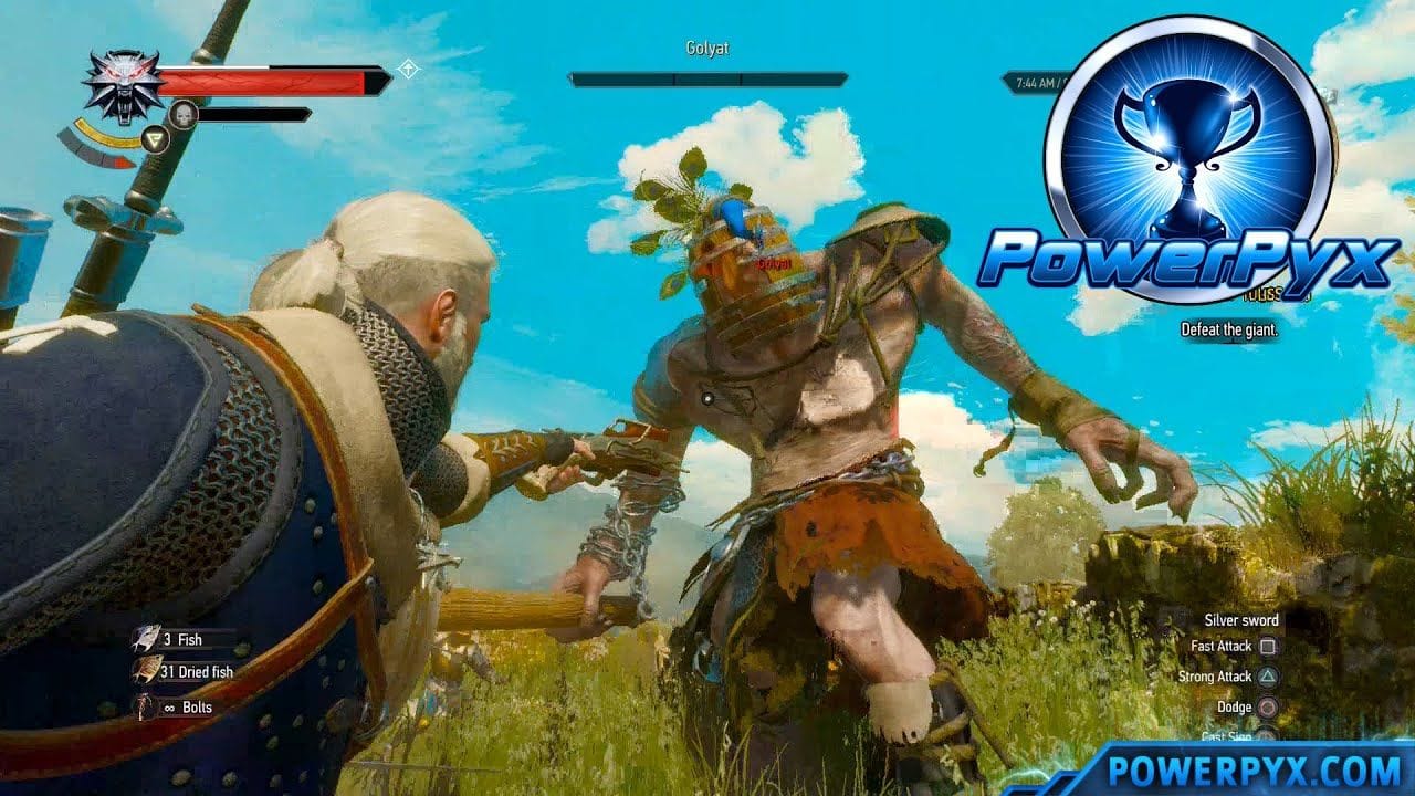 The Witcher 3 Blood and Wine DLC - David and Golyat Trophy / Achievement Guide