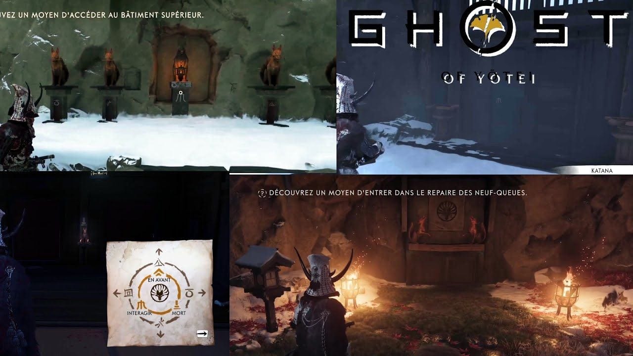 TOUTES SOLUTIONS PUZZLES & ÉNIGMES DU SANG DANS LA NEIGE - GHOST OF YOTEI