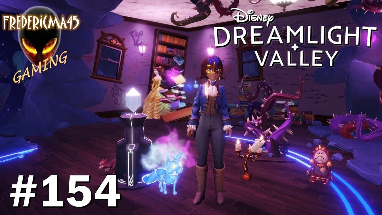Disney Dreamlight Valley : LUMIÈRE Chasseurs d'Esprits - Quête niveau 7 #154