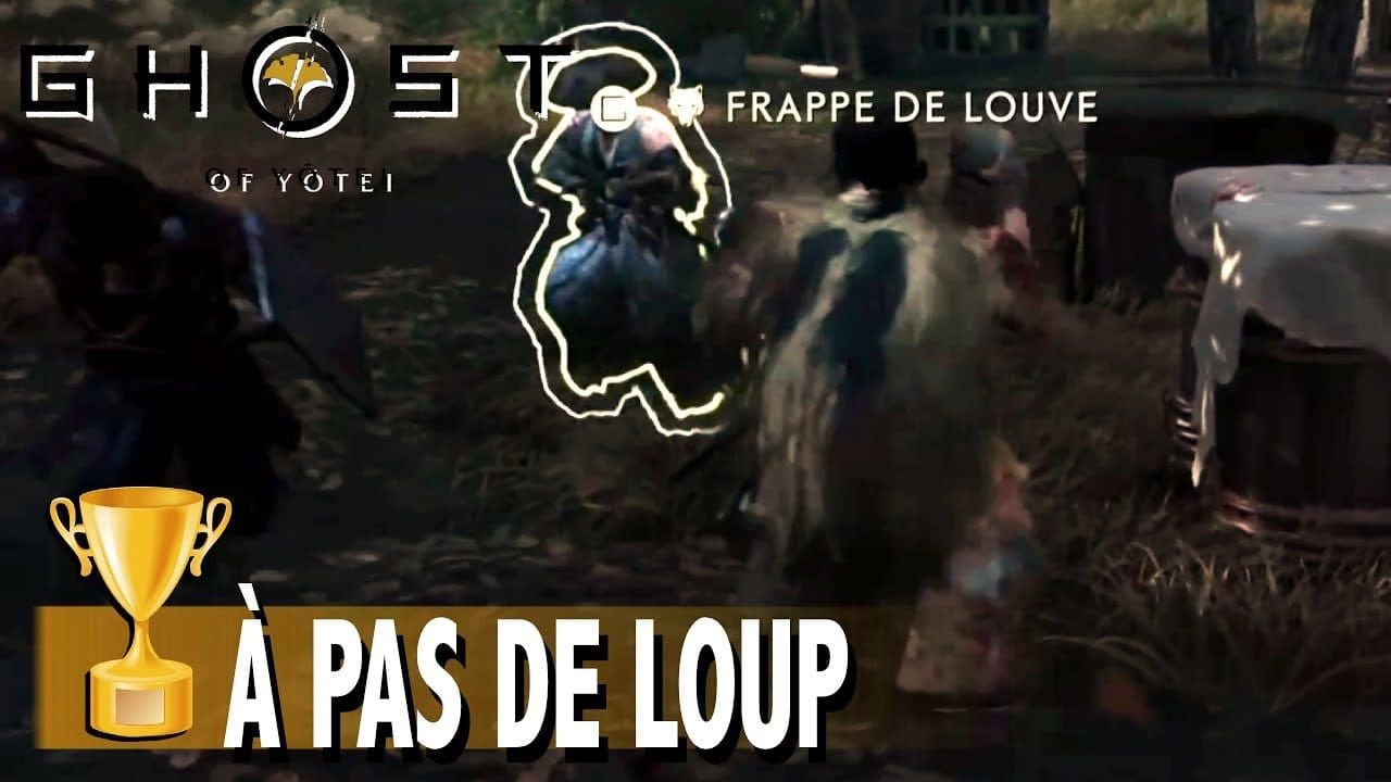 TANIÈRE DE LOUPS DES CHAMPS HURLANTS / TROPHÉE À PAS DE LOUP - GHOST OF YOTEI