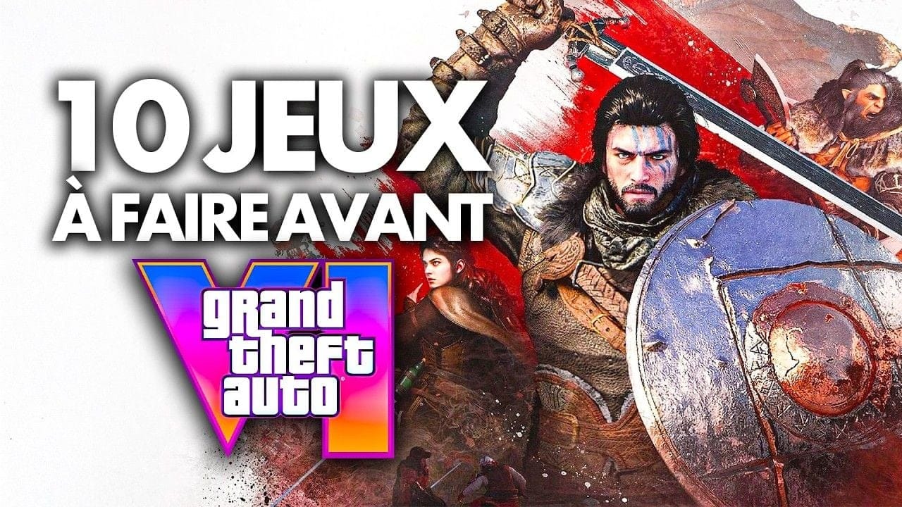 10 GROS JEUX à faire avant la sortie de GTA 6 😍