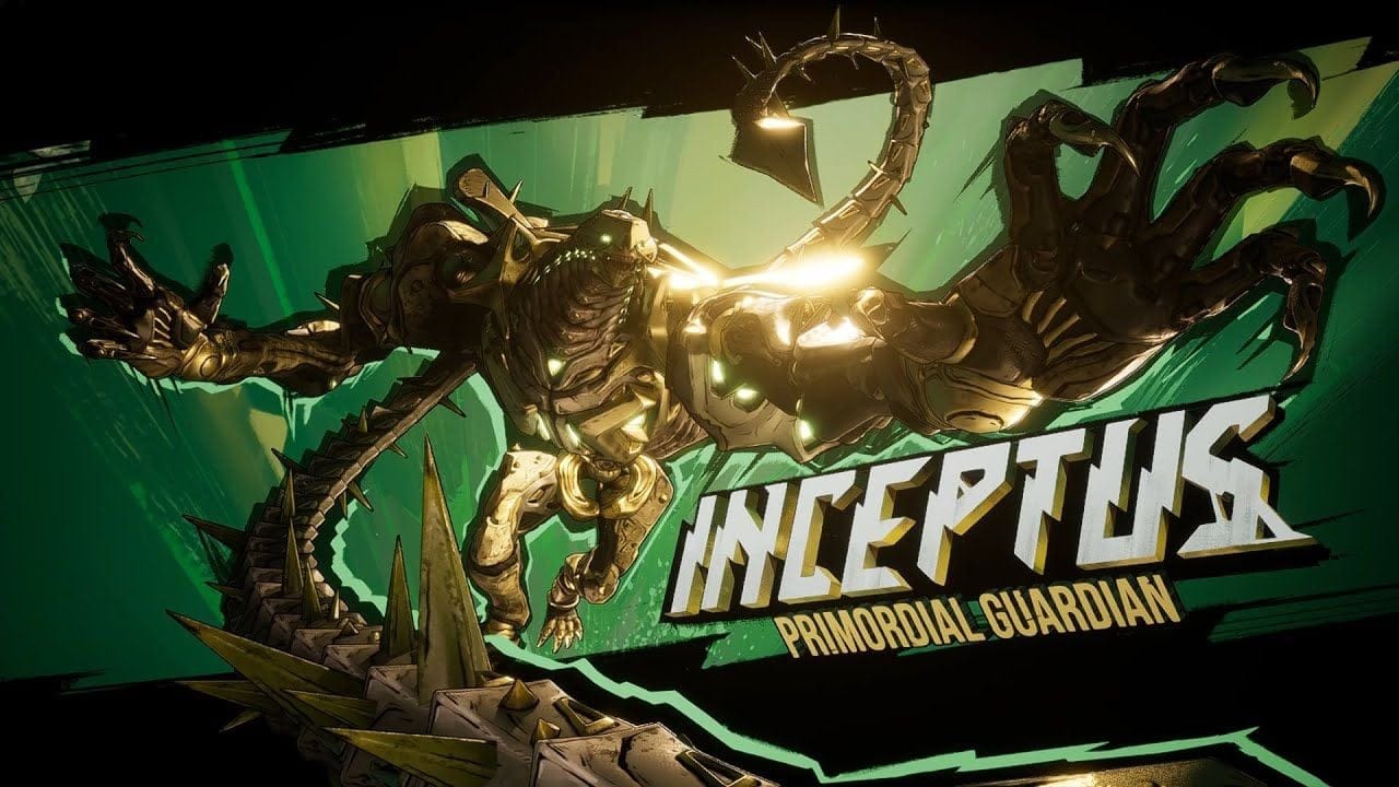 Borderlands 4 - Primordial Guardian Inceptus Boss Fight - Solo
