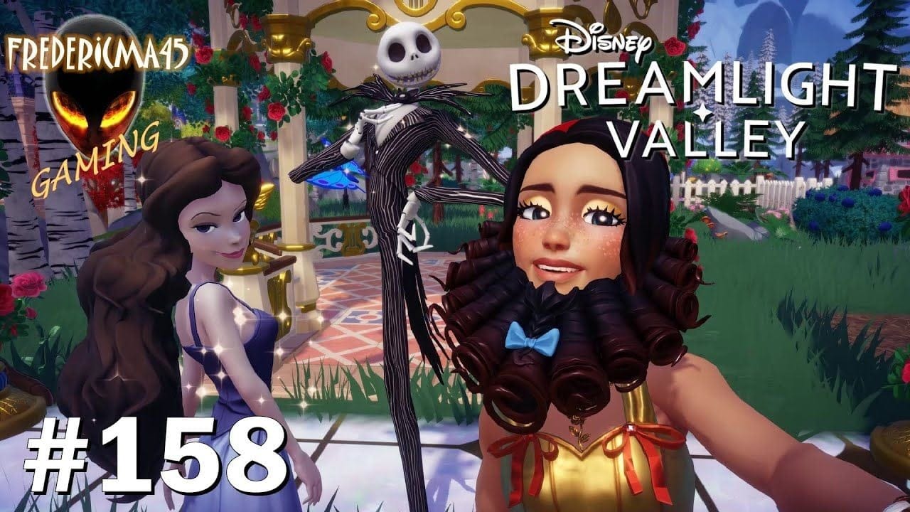 Disney Dreamlight Valley : Lot de rêve IL ETAIT UNE DANSE - Kristoff et Jack - 2 Quêtes #158