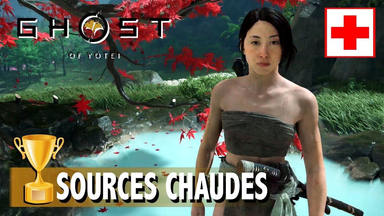 OÙ TROUVER TOUTES LES SOURCES CHAUDES x16 & Augmenter la SANTÉ au MAX - GHOST OF YOTEI
