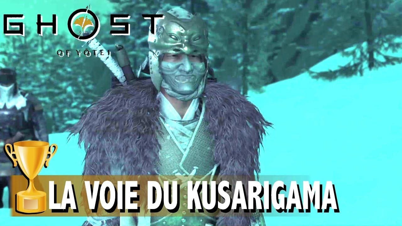 LA HONTE DU KUSARIGAMA & LA VOIE DU KUSARIGAMA Trophée - Sensei - GHOST OF YOTEI