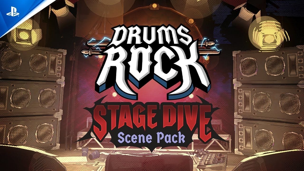 Drums Rock - Stage Dive Scene Pack Trailer | PS VR2 Games