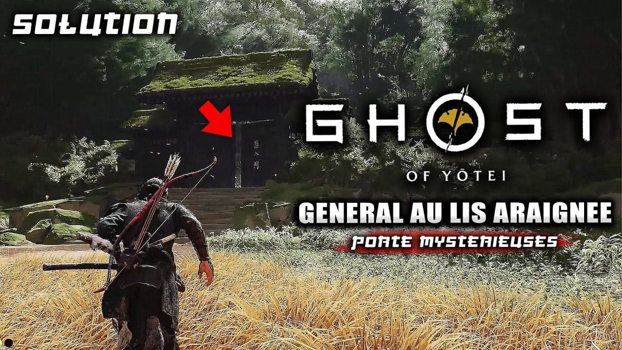 Ghost of Yotei : Solution du Général au Lis Araignée - Porte Mystérieuse (Emplacement des Clés)