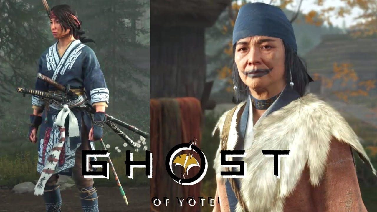 LE COEUR D'UNE AÏNOUE - ARMURE / TENUE POUR SITTURAYNU - GHOST OF YOTEI