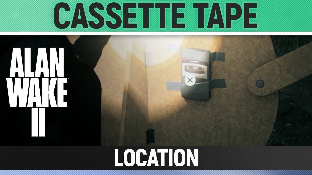 Alan Wake 2 - Cassette Tape Location