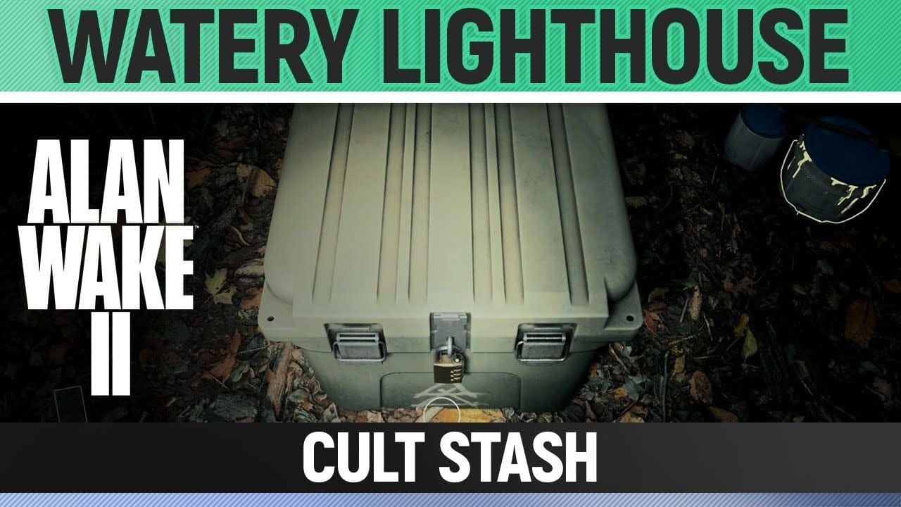 Alan Wake 2 - Cult Stash - Watery Lighthouse