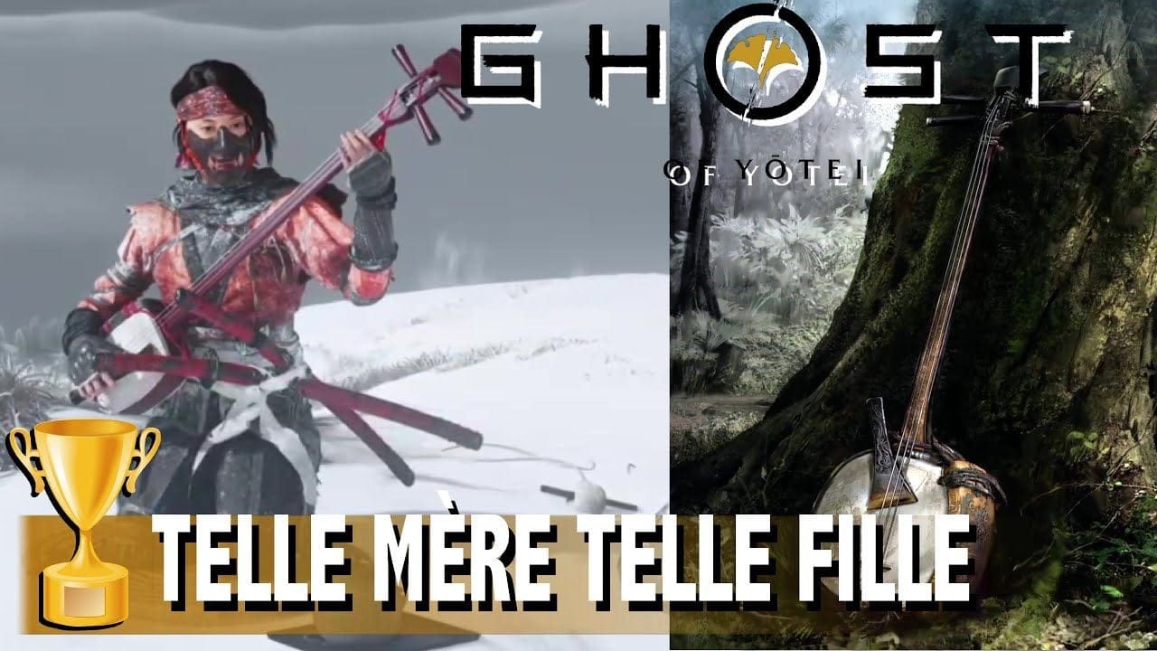 TELLE MÈRE TELLE FILLE - Où Apprendre Toutes MÉLODIES AU SHAMISEN  - GHOST OF YOTEI