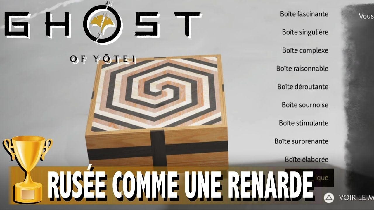 RUSÉE COMME UNE RENARDE - OÙ TROUVER ET RÉSOUDRE LES CASSE-TÊTES DES NEUF-QUEUES - GHOST OF YOTEI