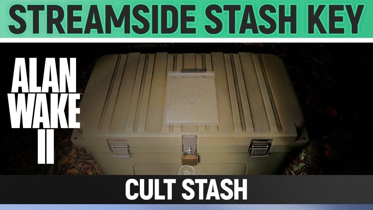 Alan Wake 2 - Cult Stash - Streamside Stash Key (Lightbulb)