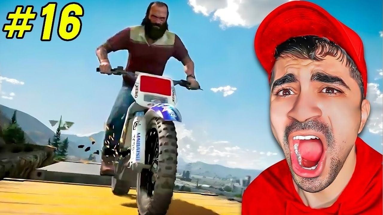 تختيم قراند 5 سرقت قطار و فجرته 😍🔥 - GTA V