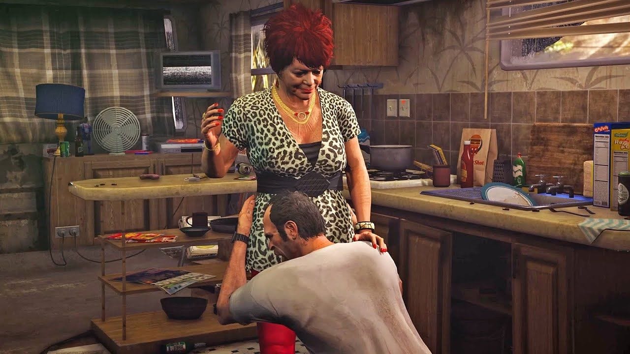 ظهور أم تريفور بمود جرافيك جي تي أي 6 | GTA V Walkthrough with GTA 6 Graphics #48