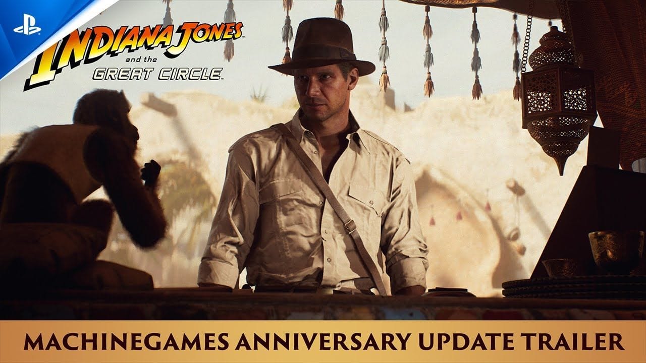 Indiana Jones and the Great Circle - MachineGames Anniversary Update Trailer | PS5 Games