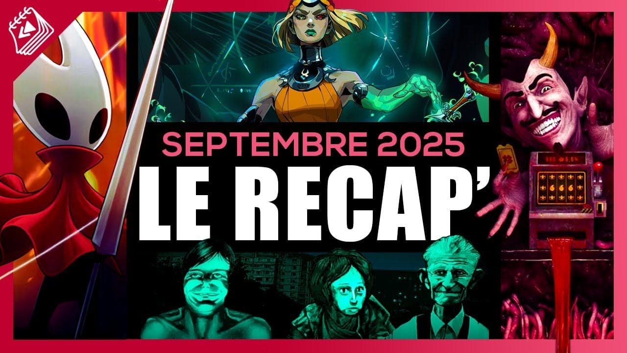 Les jeux indépendants marquants de septembre 2025 | Le Récap indé