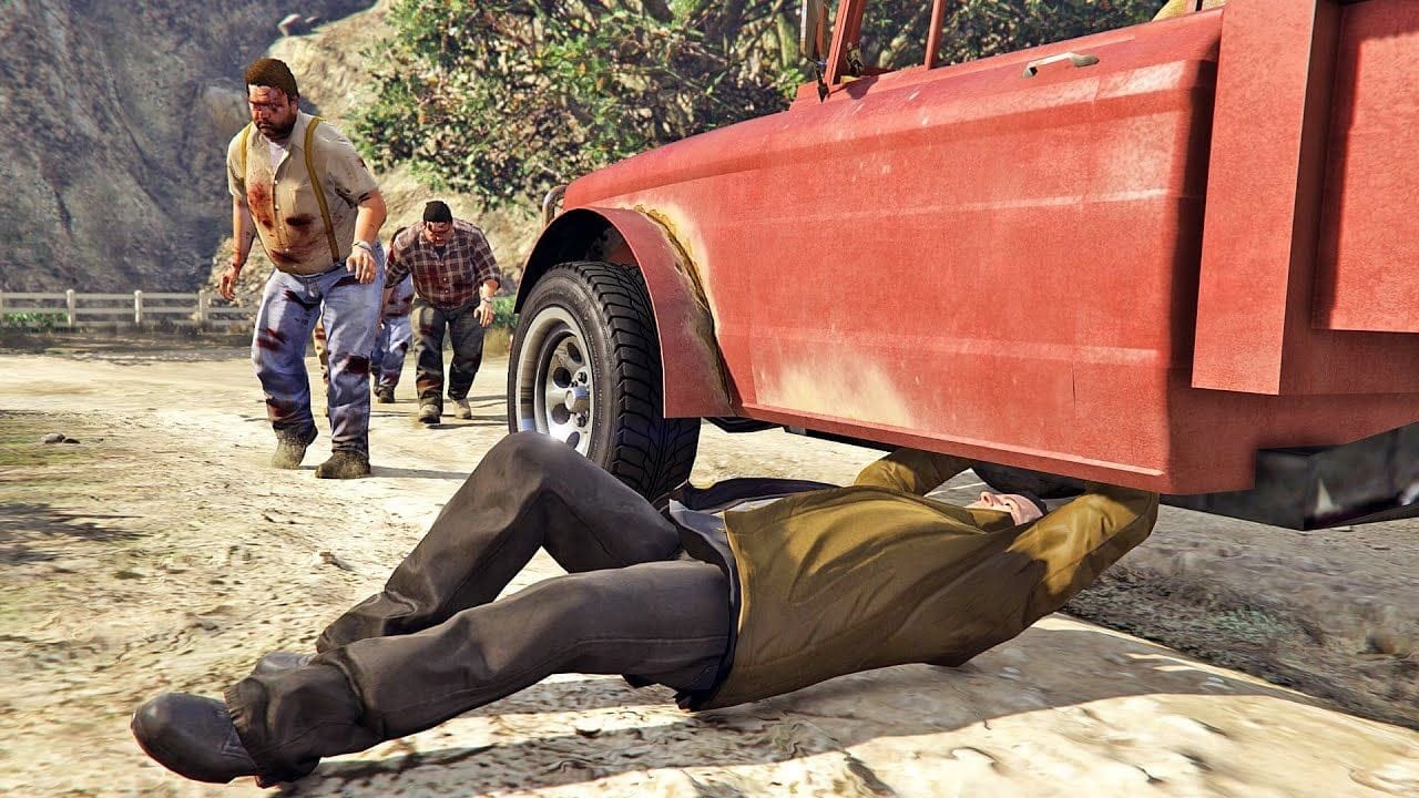 تحدي العيش الواقعي ضد الزومبي في جي تي أي 5 | GTA V Realistic Zombie Outbreak