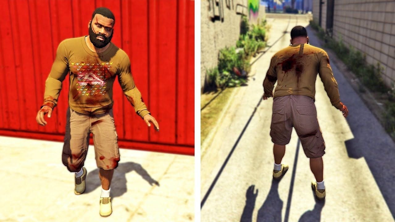 مصيبة وكارثة لقد تحولت إلى زومبي في جي تي أي 5 | GTA V Playing as A Zombie